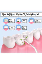 Şarj Edilebilir 4 Başlıklı Taşınabilir Diş Protez Bakım Ve Ağız Duşu
